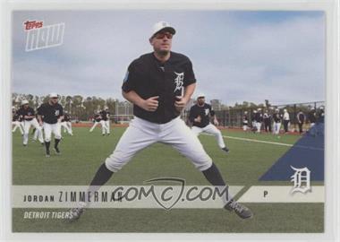 2018 Topps Now - Road to Opening Day #OD-114 - Jordan Zimmermann (UER: Incorrectly spelled Zimmerman) /119