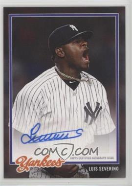 2018 Topps On Demand 1978 Tribute - Autographs #19-A - Luis Severino