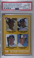 Rafael Devers, Gleyber Torres, Christian Villanueva, Chance Sisco [PSA 10&…