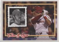 Steve Carlton, Rhys Hoskins #/40