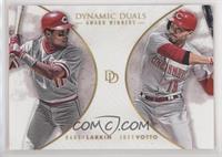 Award Winners - Barry Larkin, Joey Votto #/700