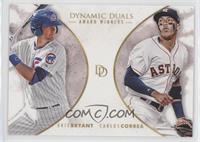 Award Winners - Kris Bryant, Carlos Correa #/700