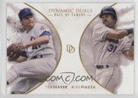 Hall of Famers - Tom Seaver, Mike Piazza #/700