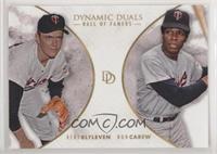 Hall of Famers - Bert Blyleven, Rod Carew #/700