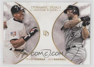 2018 Topps On Demand Dynamic Duals - [Base] #PP3 - Position Players - Frank Thomas, Jeff Bagwell /700