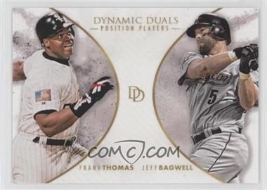 2018 Topps On Demand Dynamic Duals - [Base] #PP3 - Position Players - Frank Thomas, Jeff Bagwell /700