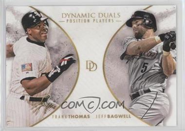 2018 Topps On Demand Dynamic Duals - [Base] #PP3 - Position Players - Frank Thomas, Jeff Bagwell /700