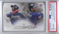 Ozzie Albies, Ronald Acuna Jr. [PSA 10 GEM MT]