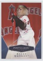 Rally Monkey Mascot Baseball Cards