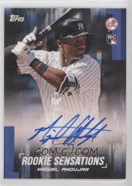 2018 Topps On Demand Rookie Sensations - Online Exclusive [Base] - Autographs #12-A - Miguel Andujar