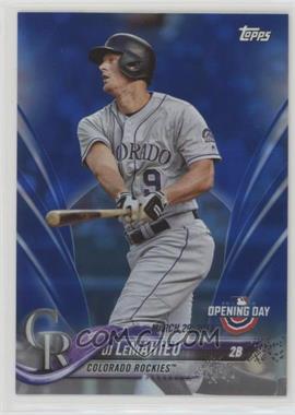 2018 Topps Opening Day - [Base] - Rainbow Blue Foil #162 - DJ LeMahieu