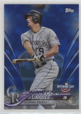 2018 Topps Opening Day - [Base] - Rainbow Blue Foil #162 - DJ LeMahieu