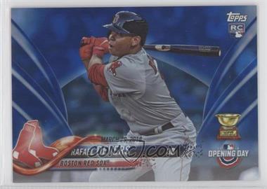 2018 Topps Opening Day - [Base] - Rainbow Blue Foil #2 - Rafael Devers