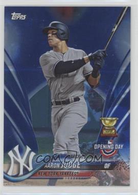 2018 Topps Opening Day - [Base] - Rainbow Blue Foil #71 - Aaron Judge