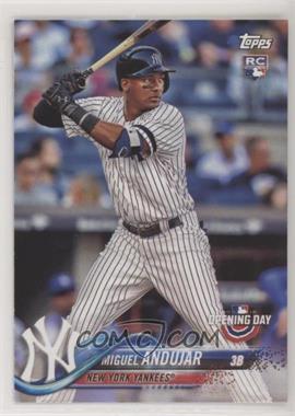 2018 Topps Opening Day - [Base] #137 - Miguel Andujar