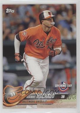 2018 Topps Opening Day - [Base] #16.1 - Manny Machado (Running)