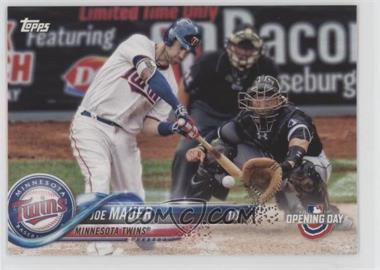 2018 Topps Opening Day - [Base] #65 - Joe Mauer