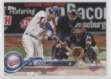 2018 Topps Opening Day - [Base] #65 - Joe Mauer