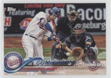 2018 Topps Opening Day - [Base] #65 - Joe Mauer