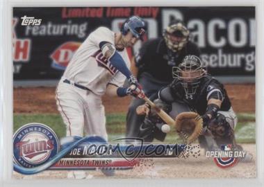 2018 Topps Opening Day - [Base] #65 - Joe Mauer