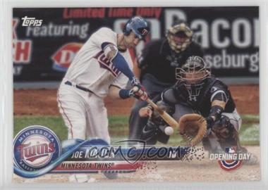 2018 Topps Opening Day - [Base] #65 - Joe Mauer