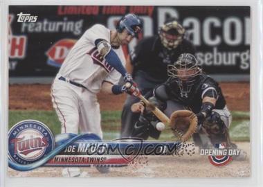 2018 Topps Opening Day - [Base] #65 - Joe Mauer