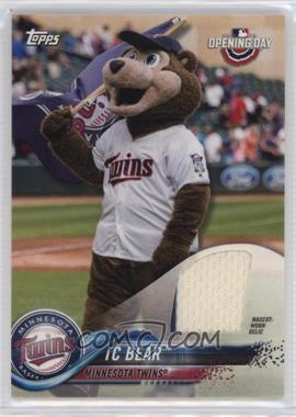 2018 Topps Opening Day - Mascot Relics #MR-TCB - TC Bear