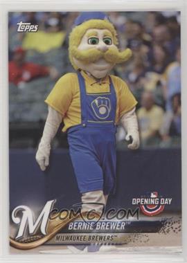 2018 Topps Opening Day - Mascots #M-16 - Bernie Brewer