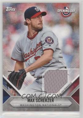 2018 Topps Opening Day - Opening Day Relics #ODR-MS - Max Scherzer