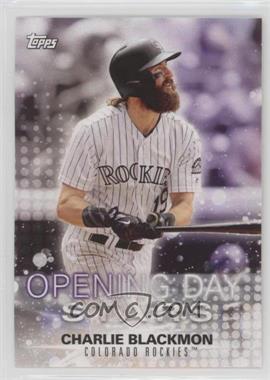 2018 Topps Opening Day - Opening Day Stars #ODS-CB - Charlie Blackmon