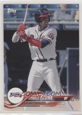 2018 Topps Pro Debut - [Base] #1.1 - Ronald Acuna (Batting)