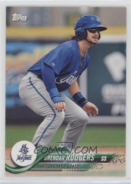 2018 Topps Pro Debut - [Base] #127.1 - Brendan  Rodgers (On the Bases)