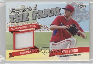 2018 Topps Pro Debut - Fragments of the Farm Relics #FOTF-WIC - Kyle Young