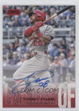 2018 Topps Stadium Club - Autographs - Red Foil #SCA-TP - Tommy Pham /50