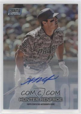 2018 Topps Stadium Club - [Base] - Chrome Autographs #SCC-104 - Hunter Renfroe /10