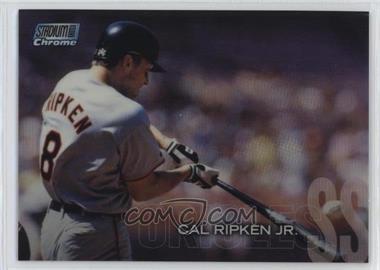 2018 Topps Stadium Club - [Base] - Chrome Refractor #SCC-100.2 - Cal Ripken Jr.