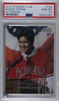 Shohei Ohtani [PSA 10 GEM MT]