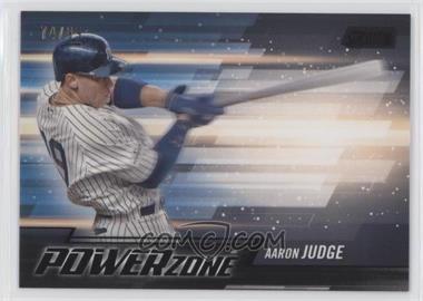 2018 Topps Stadium Club - Power Zone - Black #PZ-AJ - Aaron Judge /99