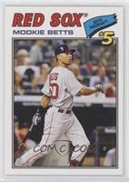 1977 Topps Baseball Design - Mookie Betts #/1,502