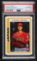 1977-78 Topps Footballer Design - Shohei Ohtani [PSA 10 GEM MT] …