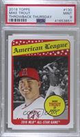 1969 Topps All-Star Design - Mike Trout [PSA 9 MINT] #/1,198