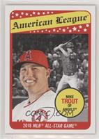 1969 Topps All-Star Design - Mike Trout #/1,198