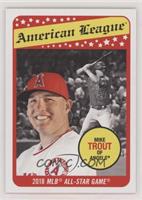 1969 Topps All-Star Design - Mike Trout #/1,198
