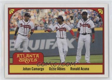 2018 Topps Throwback Thursday #TBT - Online Exclusive [Base] #147 - 1978 Three's Company Design - Johan Camargo, Ozzie Albies, Ronald Acuna /899