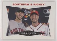 1960 Fork & Knuckler Design - Chris Sale, Max Scherzer #/1,029