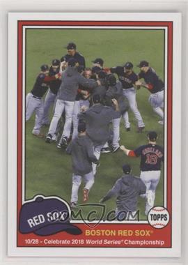 2018 Topps Throwback Thursday #TBT - Online Exclusive [Base] #226 - 1981 Topps ALCS Championship Design - Boston Red Sox Team /667