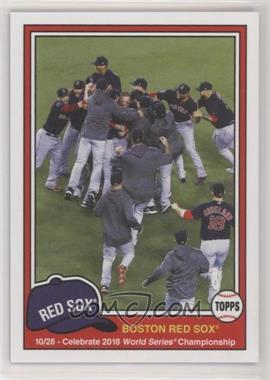 2018 Topps Throwback Thursday #TBT - Online Exclusive [Base] #226 - 1981 Topps ALCS Championship Design - Boston Red Sox Team /667