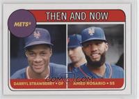 1969 Topps Rookie Stars Design - Darryl Strawberry, Amed Rosario #/1,894