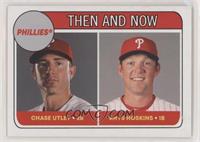 1969 Topps Rookie Stars Design - Chase Utley, Rhys Hoskins [EX to NM]…