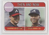 1969 Topps Rookie Stars Design - Chipper Jones, Ozzie Albies #/1,894